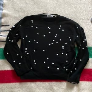 Equipment Femme Nartelle Embroidered stars sweater